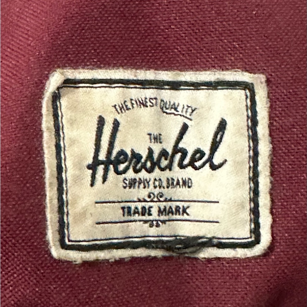 Herschel Supply Company Crossbody Bag in Burgundy and Cream
